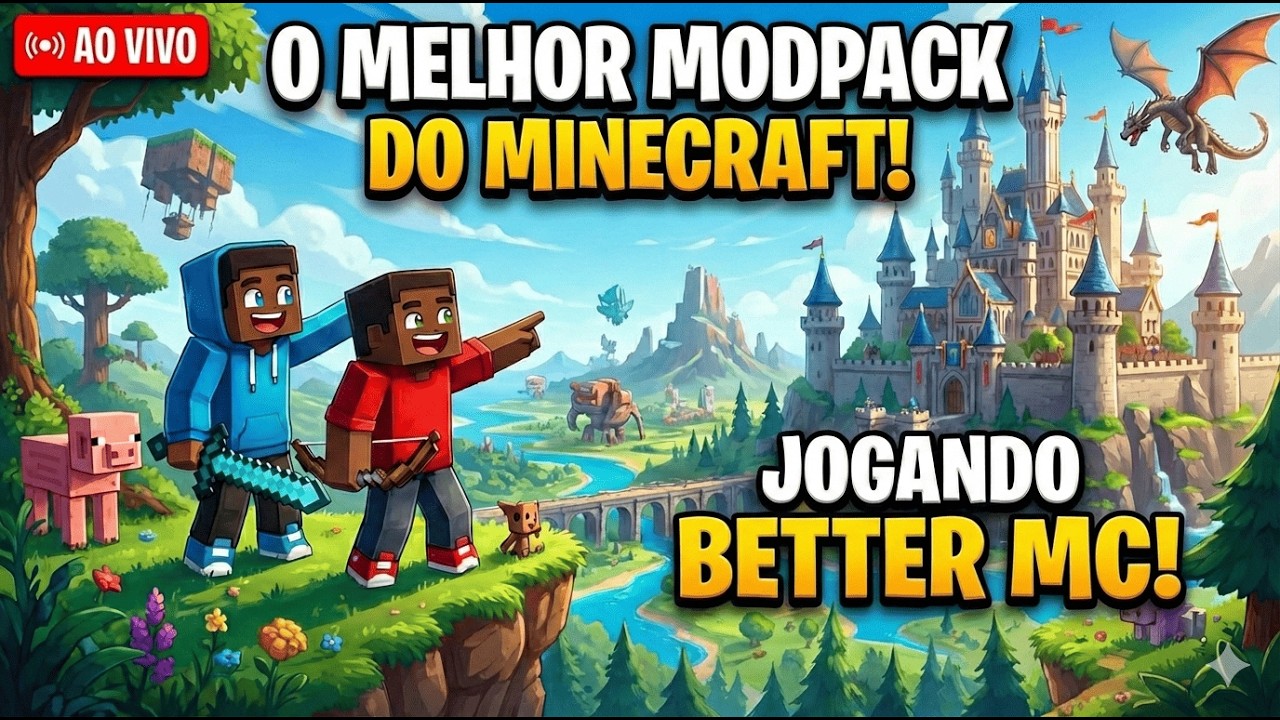 O MELHOR MODPACK DO MINECRAFT! 🚀 (Better MC 5 #01) | #minecraft # ...