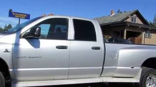 2006 DODGE RAM 3500HD DUALLY CUMMINS DIESEL 4X4 AT KOLENBERG MOTORS LTD