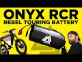 Chibatterysystems onyx rcr 55ah rebel touring battery review  distance test  runplayback