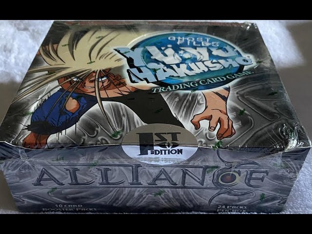 yu yu hakusho alliance booster box 30th Anniversary Set high30 types Holiday/Birthday Unboxing Stream! Yu Yu