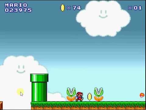 play super mario on browser with flash player