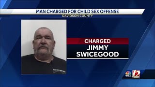 Man charged for child sex offense