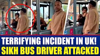 Terrifying Incident!! Sikh Bus Driver Attacked, Bus Hijacked in UK | First Quicktake
