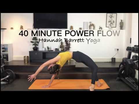 40 MINUTE POWER YOGA  Hannah Barrett Yoga 