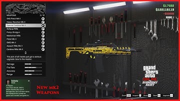 GTA Online: New MK2 Weapons Customization (Doomsday Heist)