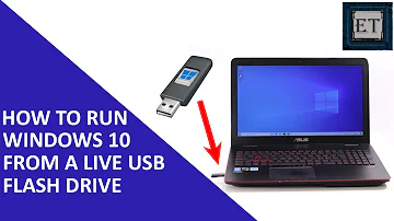 Can you put Windows 10 on a flash drive?