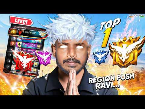 தமிழ் - 🔥 TOP - 1 REGION PUSH GRANDMASTER PUSH {DAY - 1}🔥||Garena-FreeFire Max Live #matturavi thumbnail