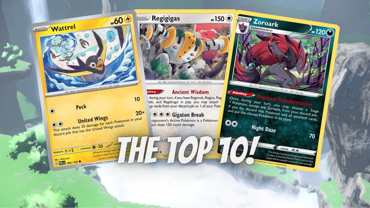 The Top 10 Pokemon TCG Budget Decks! (Paldea Evolved edition)