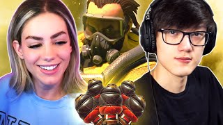 SHOWING IITZTIMMY THE CAUSTIC WAY ☣️ | Apex Legends