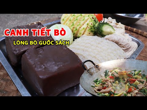 CANH TIẾT & LÒNG BÒ GUỐC SÁCH • Món Ăn Mát Mẻ Đậm Đà Ngày Hè