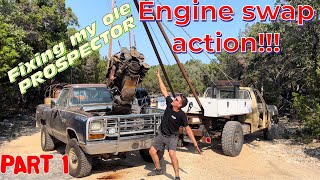 1983 Dodge W-150 Engine Swap!! by TC Finds 1,207 views 10 months ago 13 minutes, 45 seconds
