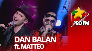 Dan Balan - Allegro Ventigo (feat. Matteo) | ProFM LIVE Session