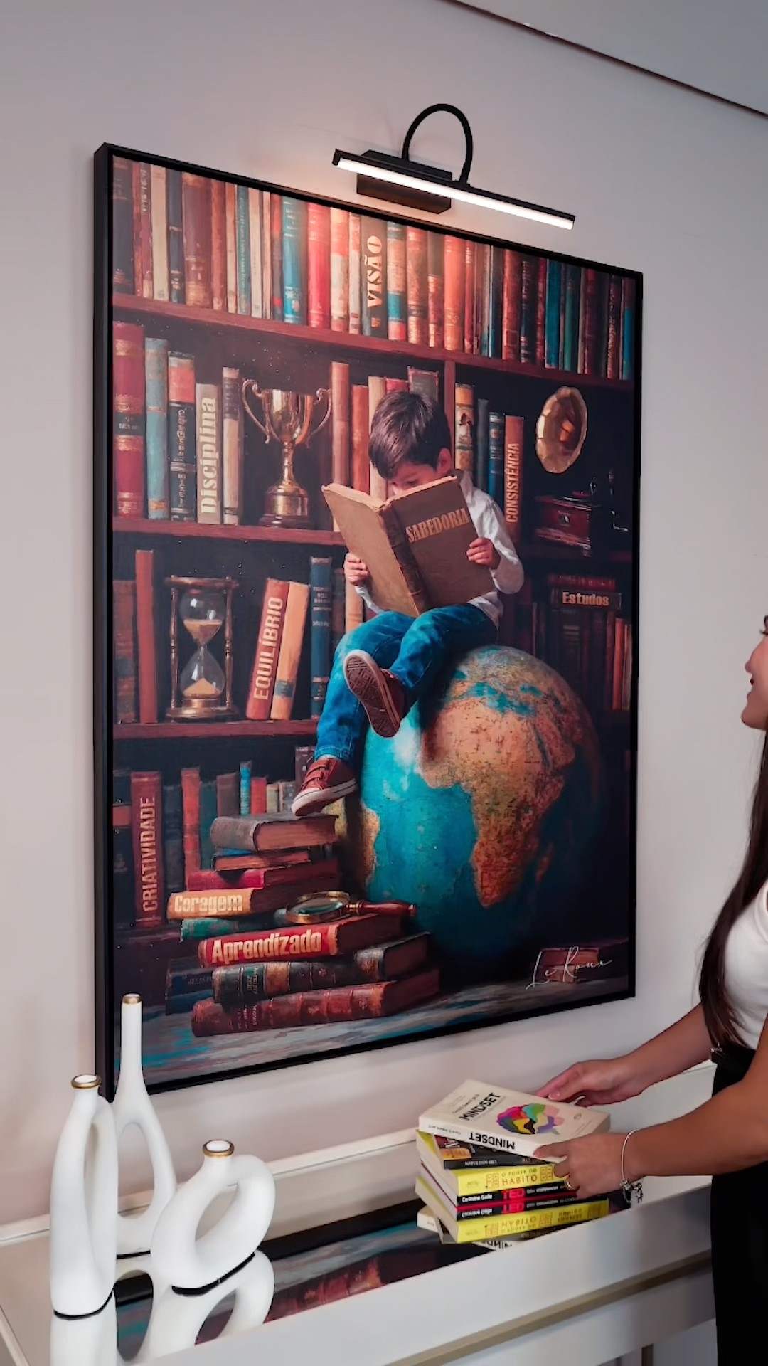 Depoimento de Quadros Decorativos em vídeo