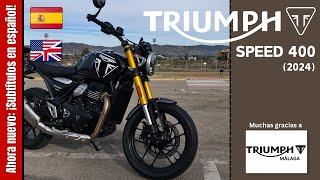 Triumph Speed 400 (2024) | Test Ride and Review, Walkaround, Soundcheck | VLOG 393