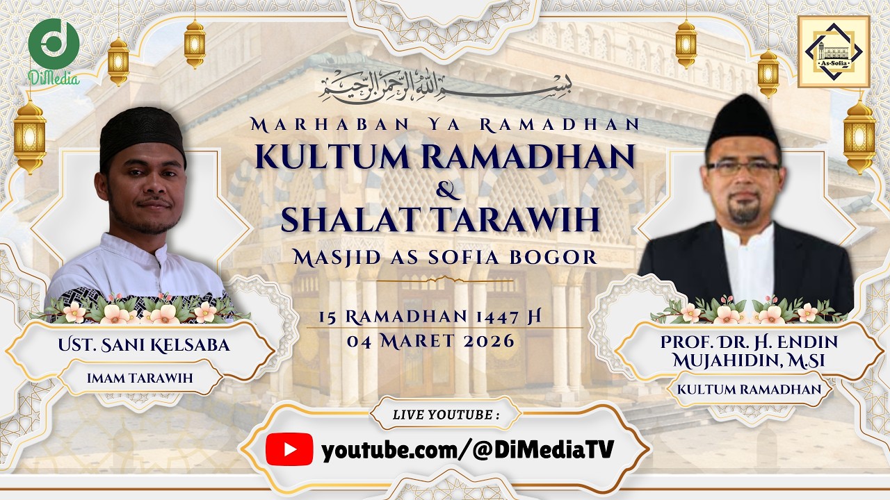 JANGAN BERMALASAN KETIKA BERPUASA | #15 Tarawih 1447H, Prof. Dr. H. E. Mujahidin, M.SI. 04 Mar 2025