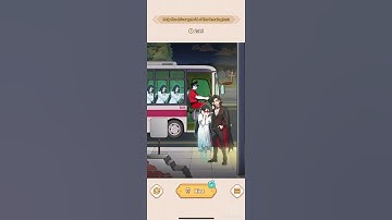 Brainpuzzle tricky quest LEVEL 12 help the driver to get rid of the female ghost- ENDLESS BUS