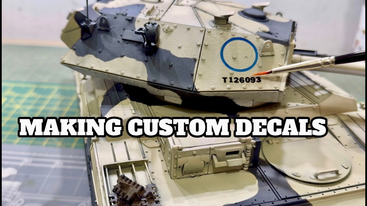 COOLBANK CRUSADER MK3 1/16th CUSTOM DECALS & MARKINGS   