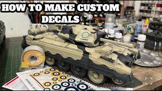 Celebrity COOLBANK CRUSADER MK3 1/16th CUSTOM DECALS & MARKINGS   #rctank #rc #hobby #howto #ww2 Wealth