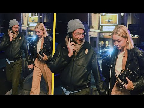 Gigi Hadid and Bradley Cooper HOLD HANDS During NYC Date Night