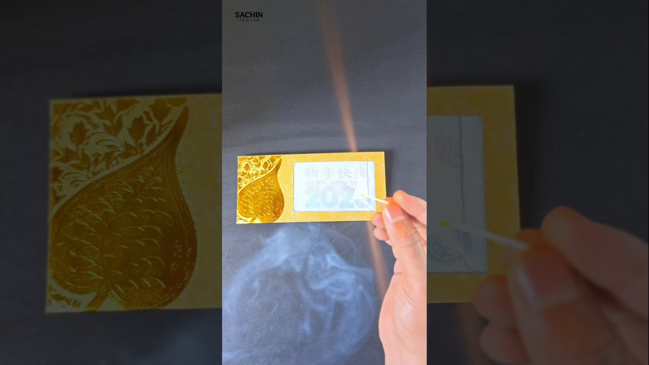 Amazing Envelope New Year Craft 💌🎊.....