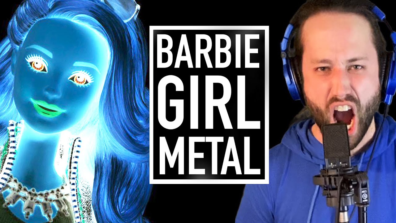 Barbie Girl - Aqua (METAL COVER by Jonathan Young) - YouTube