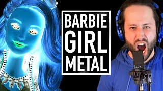 Barbie Girl - Aqua (METAL COVER by Jonathan Young)