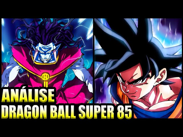 DBS MANGÁ 85: O NOVO INSTINTO DE GOKU E A DESTRUIÇÃO DE GAS 