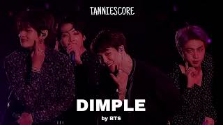 bts Dimple (spedup) // Tanniescore ♡ Resimi