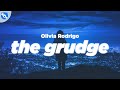 Olivia rodrigo  the grudge clean  lyrics