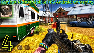 Combat Master Mobile FPS Android Gameplay -  TDM Match - Video No.4