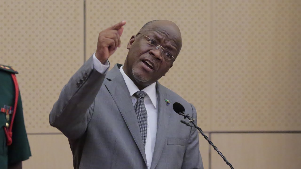 HOTUBA YA RAIS DKT MAGUFULI BAADA YA KUPOKEA TAARIFA YA UCHUNGUZI WA MCHANGA WA DHAHABU