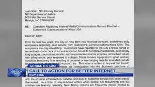 New Bern city leaders joining others in ENC demanding better internet from Suddenlink