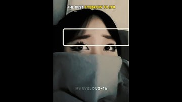 The Best Eyebrow Filter #trending #edit #trollface #troll