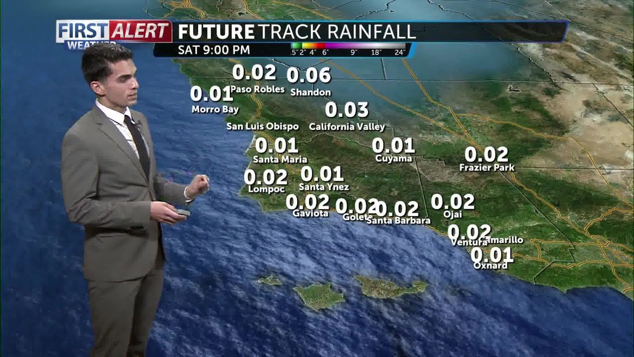 Misty & cool Wednesday, light rain chances - YouTube