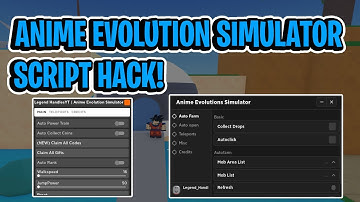 Anime Evolution Simulator Script GUI / Hack (INSTANT KILL, AUTOFARM, AND MORE) *PASTEBIN*