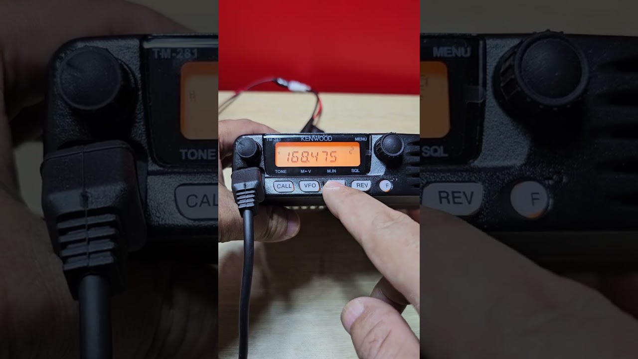 วิธีปรับสเคลว SQL Kenwood TM281