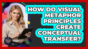 How Do Visual Metaphor Principles Create Conceptual Transfer?