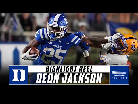 Duke RB Deon Jackson Highlight Reel - 2019 Season | Stadium