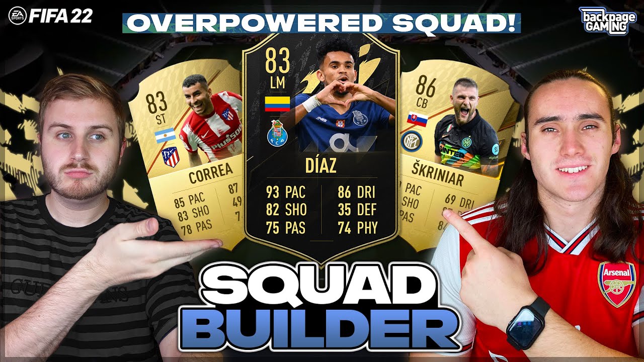 SWEATY HYBRID STARTER TEAM 🥵 ft. IF Diaz! | FIFA 22 Squad Builder | FIFA 22 Ultimate Team