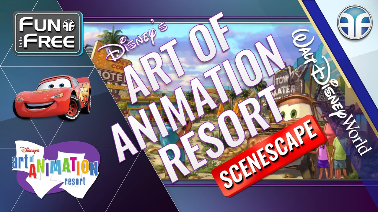Disney's Art of Animation Resort 2023 Walkthrough in 4K | Walt Disney ...