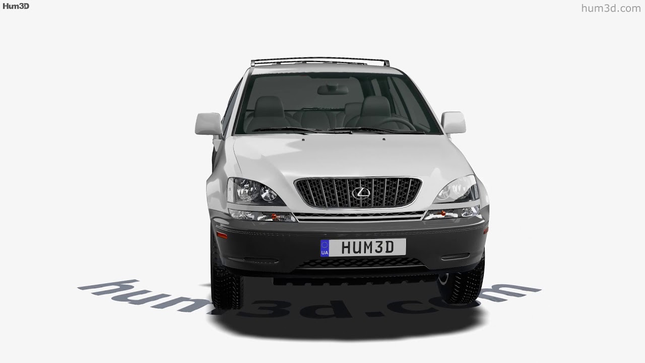 Lexus RX 2000 3D model by 3DModels.org