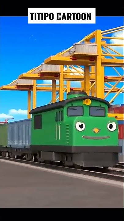 titipo train #cartoon #animation for #kids, #child in #shorts / #short