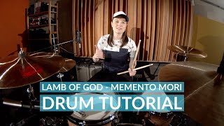 Lamb Of God - Memento Mori (Drum Tutorial) (RUS SUBS)