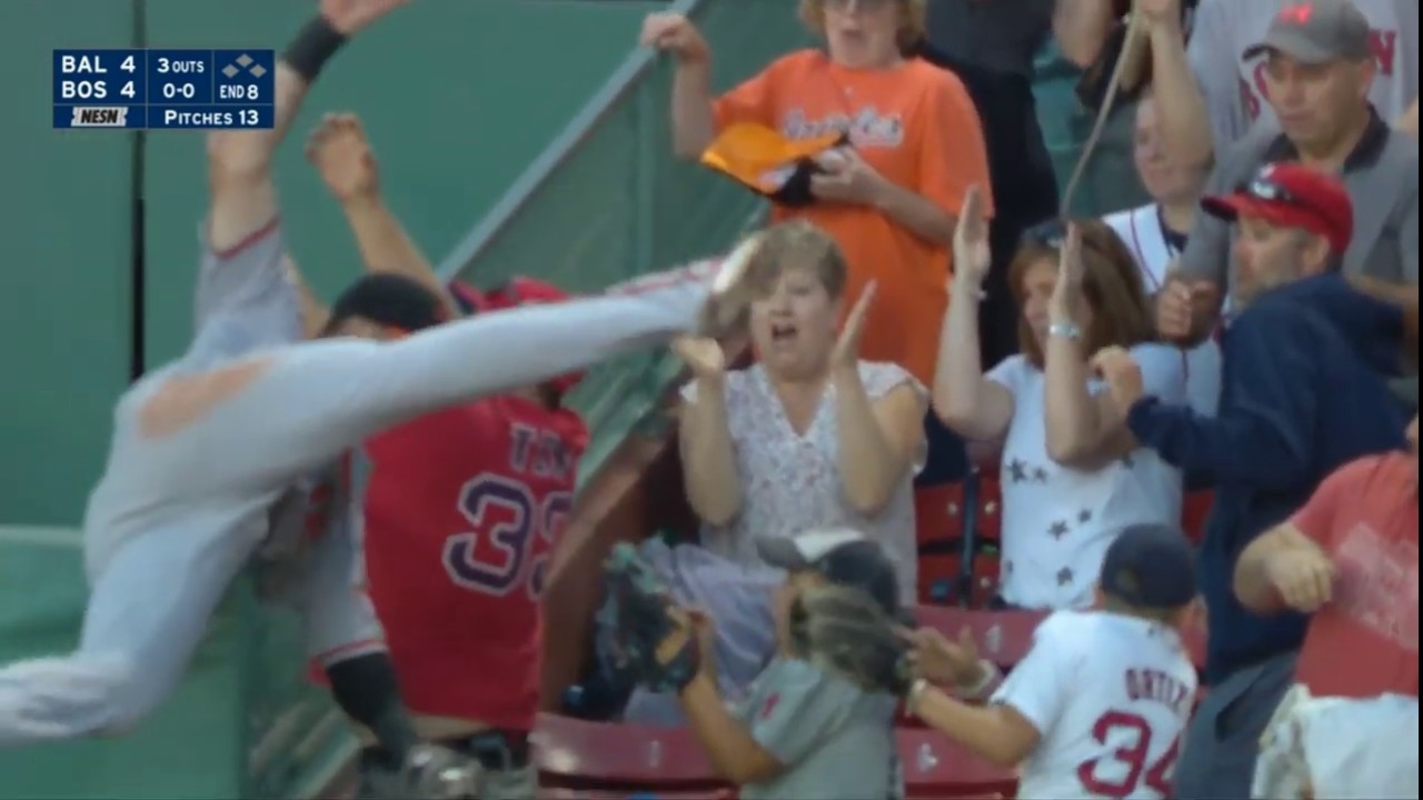 Stevie Wilkerson ONE OF THE GREATEST ROBBING HR OF ALL TIME/September 29 MLB Season 2019