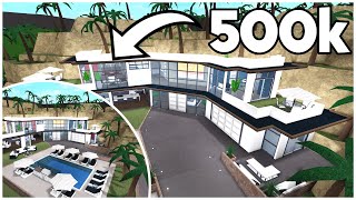 Building an EXPENSIVE Home inside of a MOUNTAIN On Bloxburg (Roblox)
