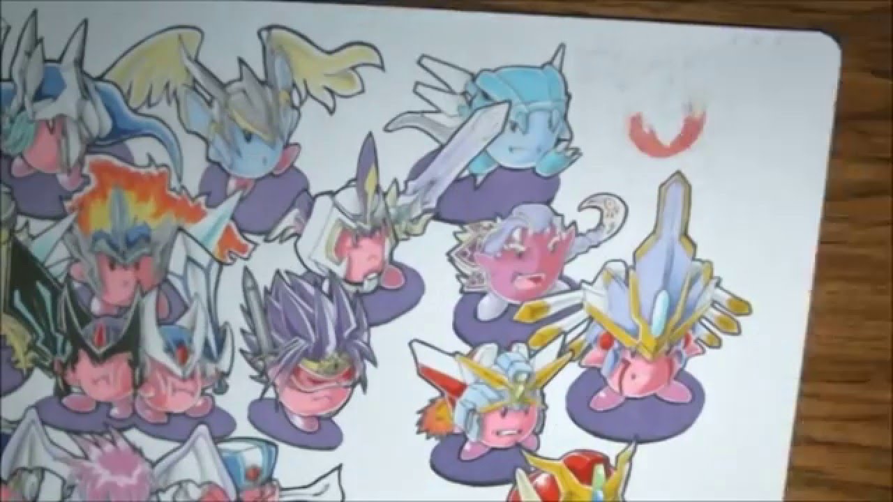 Drawing Kirby Cardfight Vanguard Playmat YouTube