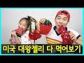 [사랑아놀자]미국에서 사온 대왕젤리 다 먹어보기! 정말 맛있어요^^ LOVE&TORY