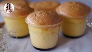 El FLAN más Delicioso se prepara Así... Postre ligero y bajo en Azúcar | Auxy