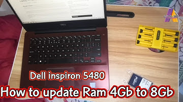 #How to upgrade the laptop ram #Dell inspiron 5480  Ram upgradation 4gb to 8gb