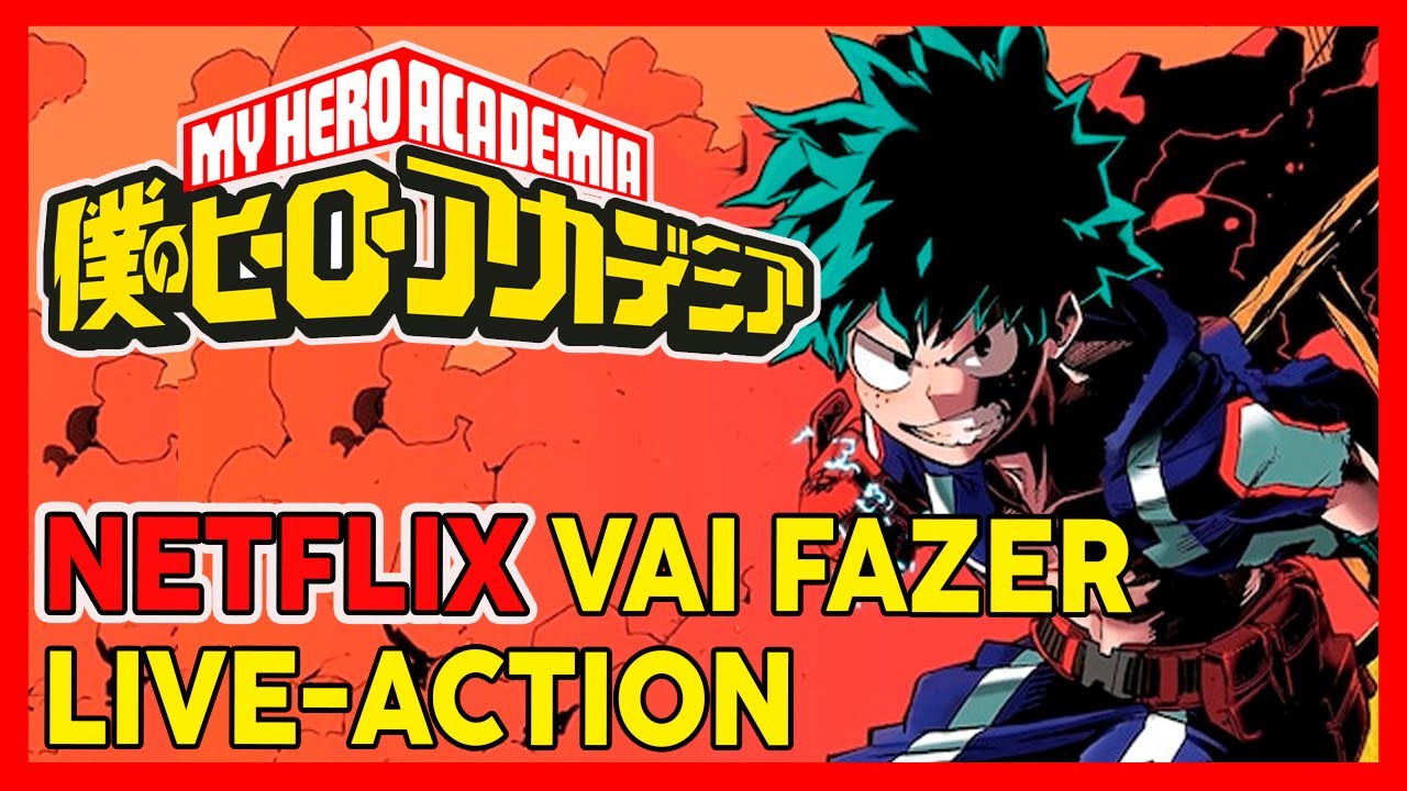 My Hero Academia: Filme live-action será lançado pela Netflix